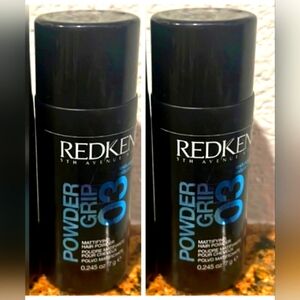 Redken 03 Powder Grip Mattifying Hair Powder 2x ~New ☆Discontinued, Rare, HTF☆